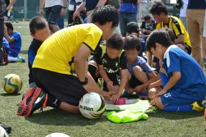 小学生サッカー教室＆AED講習会の後援