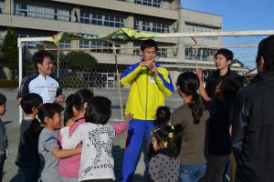 181208手話で教えるデフ陸上教室の開催
