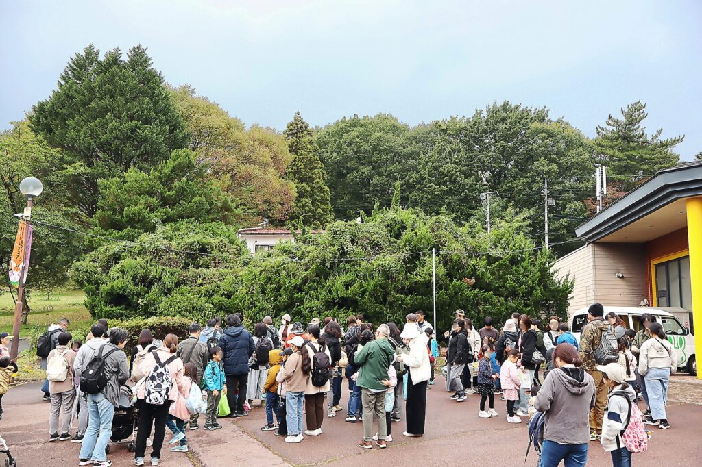 動物たちとのふれあい