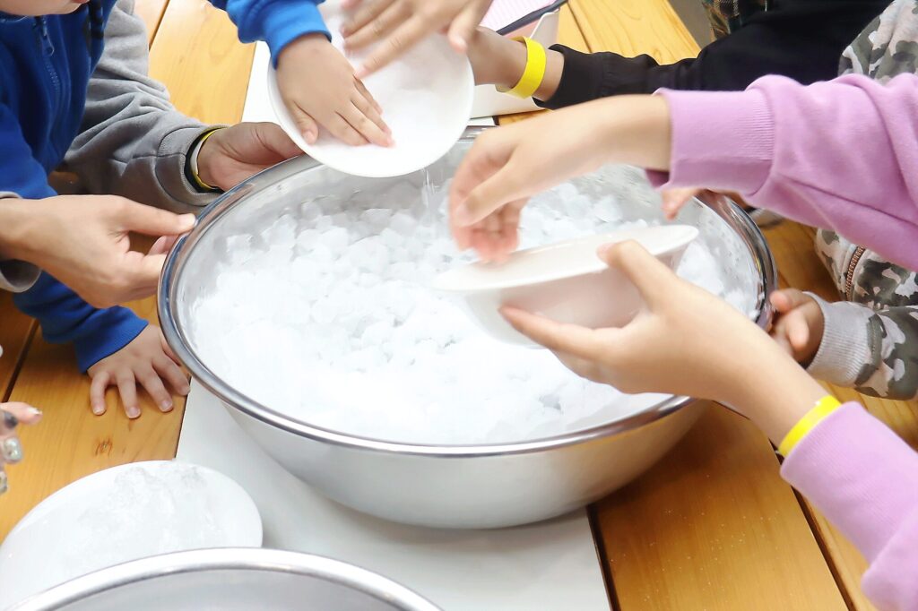 アイスクリーム作り